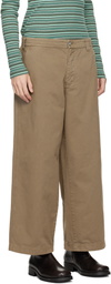 ERL Beige Chino Trousers