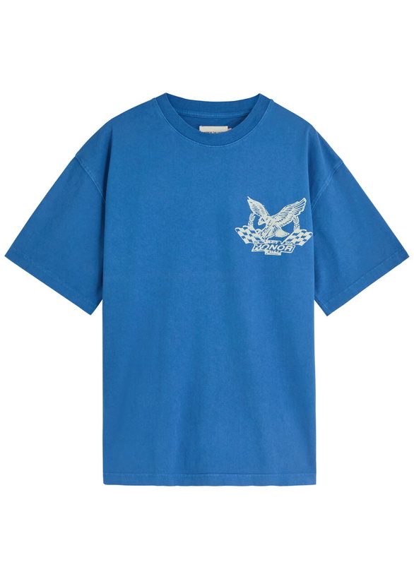 Photo: Honor The Gift Vintage Oil Cotton T-shirt Blue