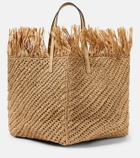 Oscar de la Renta Square Medium crochet tote bag
