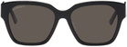 Balenciaga Black Cat-Eye Sunglasses