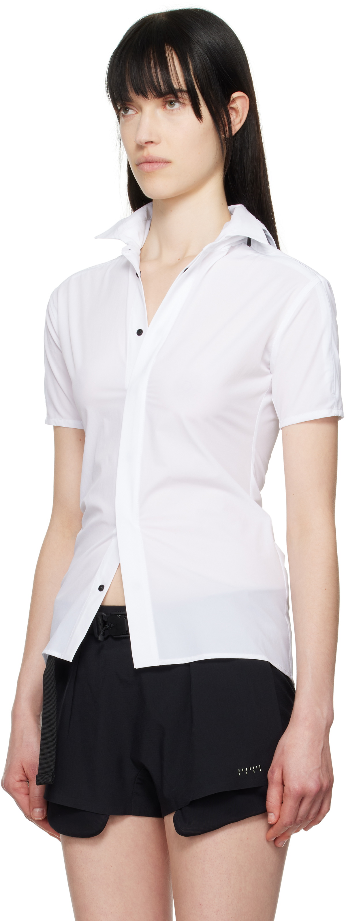 JOHANNA PARV White Hooded T-shirt