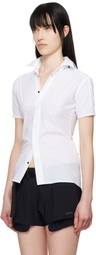 JOHANNA PARV White Hooded T-shirt