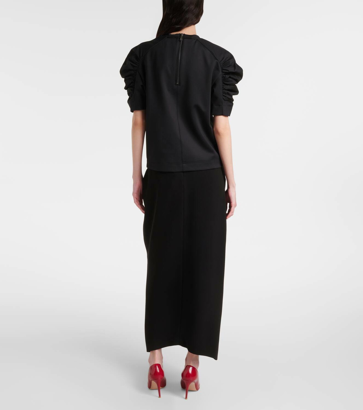 MAX MARA Mantide ロゴジャージTシャツ Max Mara Mantide logo jersey T-shirt Max Mara