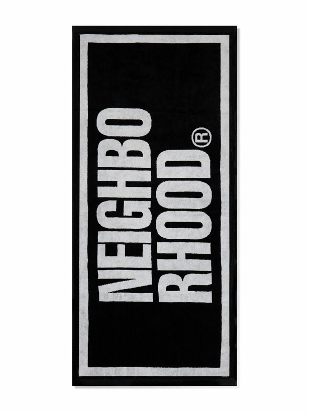 Photo: Neighborhood - Logo-Jacquard Cotton-Terry Towel