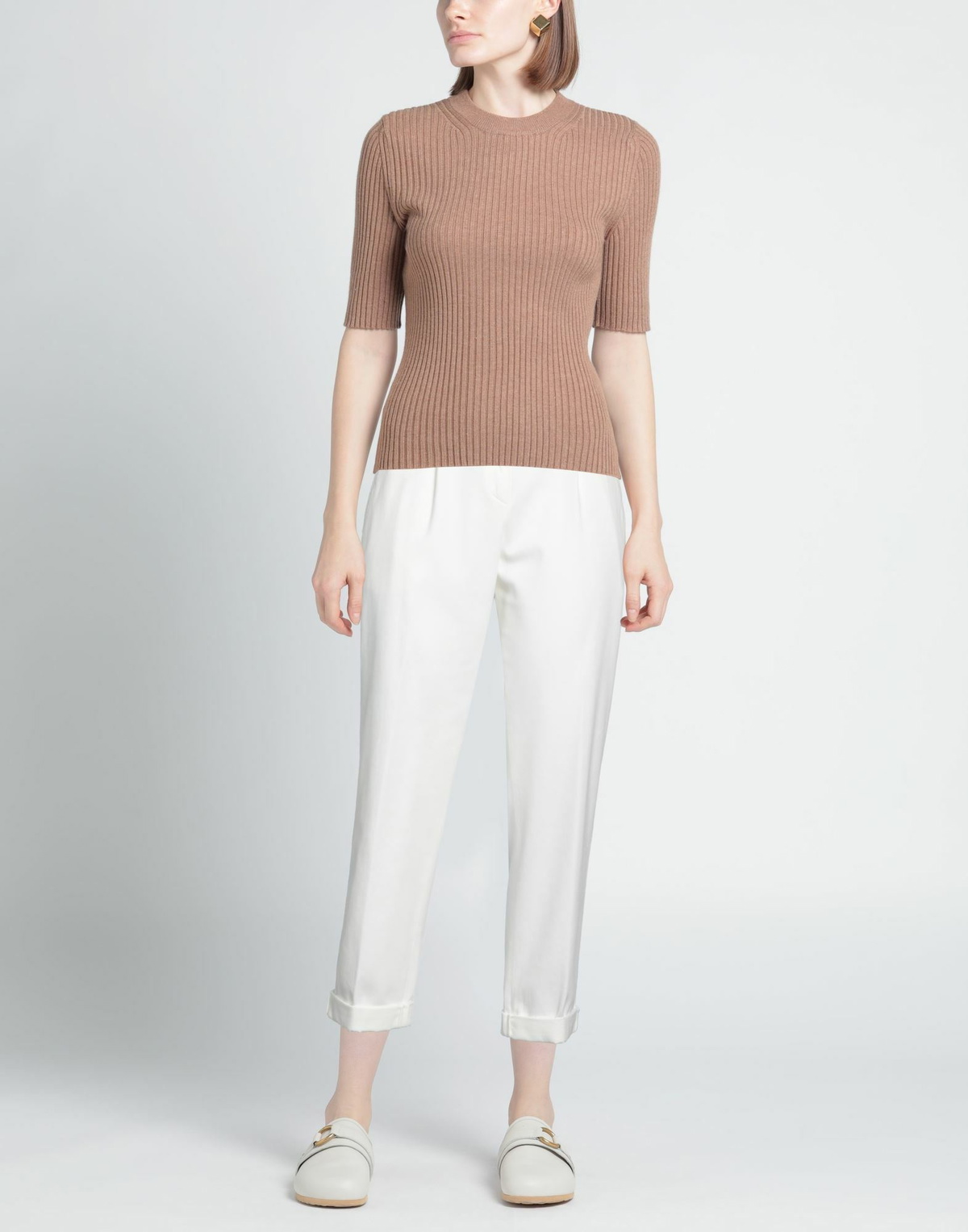 Peserico Womens Pants in White