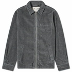 Portuguese Flannel Men's Fecho Corduroy Jacket in Grey