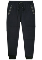 Moncler Grenoble Logo-appliquéd Stretch-jersey Sweatpants Navy
