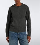 Max Mara Cashmere zip-up hoodie
