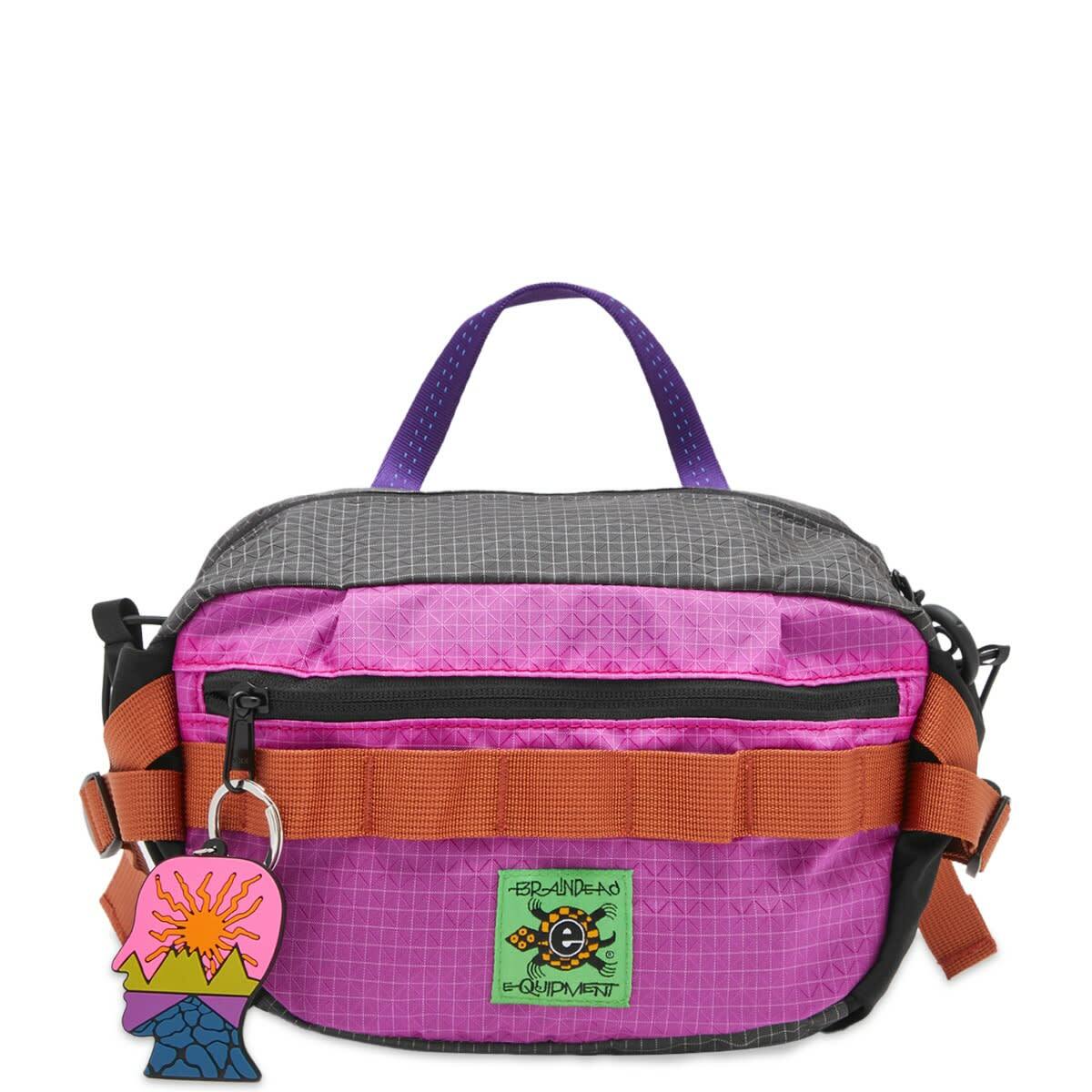 Brain Dead Men's Equipment Hip Bag in Pink 
