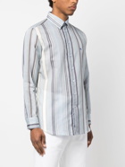 ETRO - Linen Blend Striped Shirt
