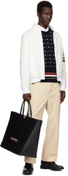 Thom Browne Navy Wool Sweater