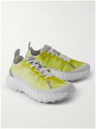 norda - 001 Neoprene-Trimmed Mesh Running Sneakers - Yellow