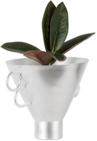 Natalia Criado Silver Sculptural Vase