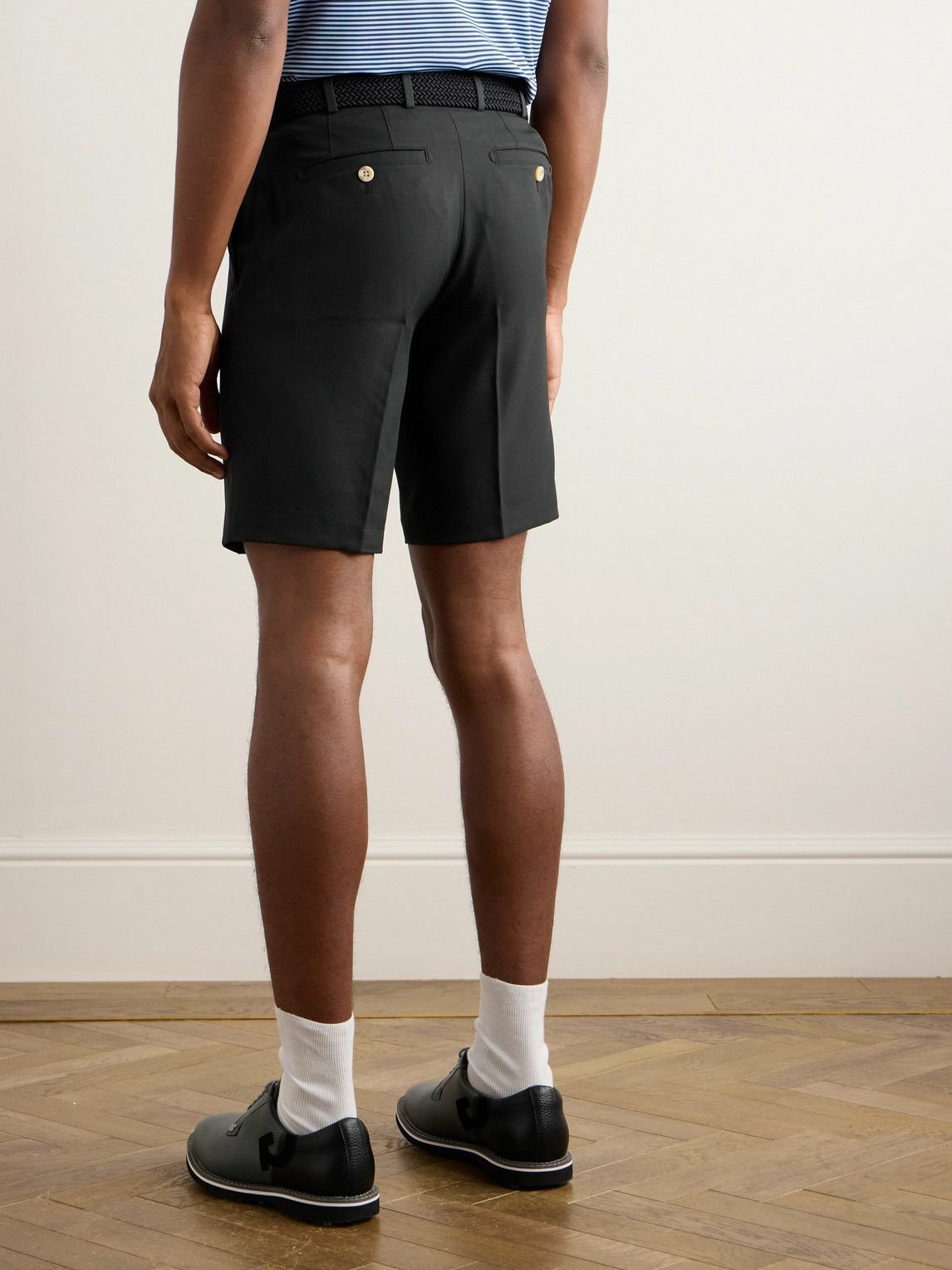Peter Millar - Salem Slim-Fit Tech-Twill Golf Shorts - Black