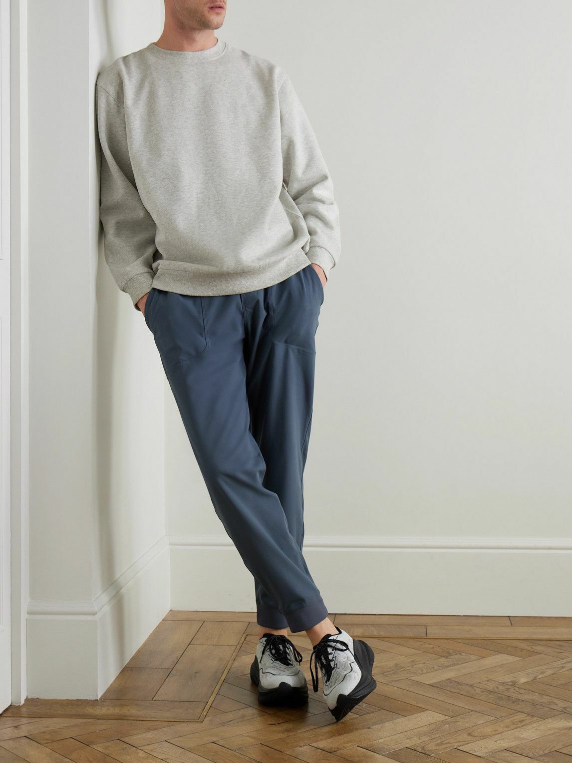 Lululemon - Steady State Cotton-Blend Jersey Sweatshirt - Gray