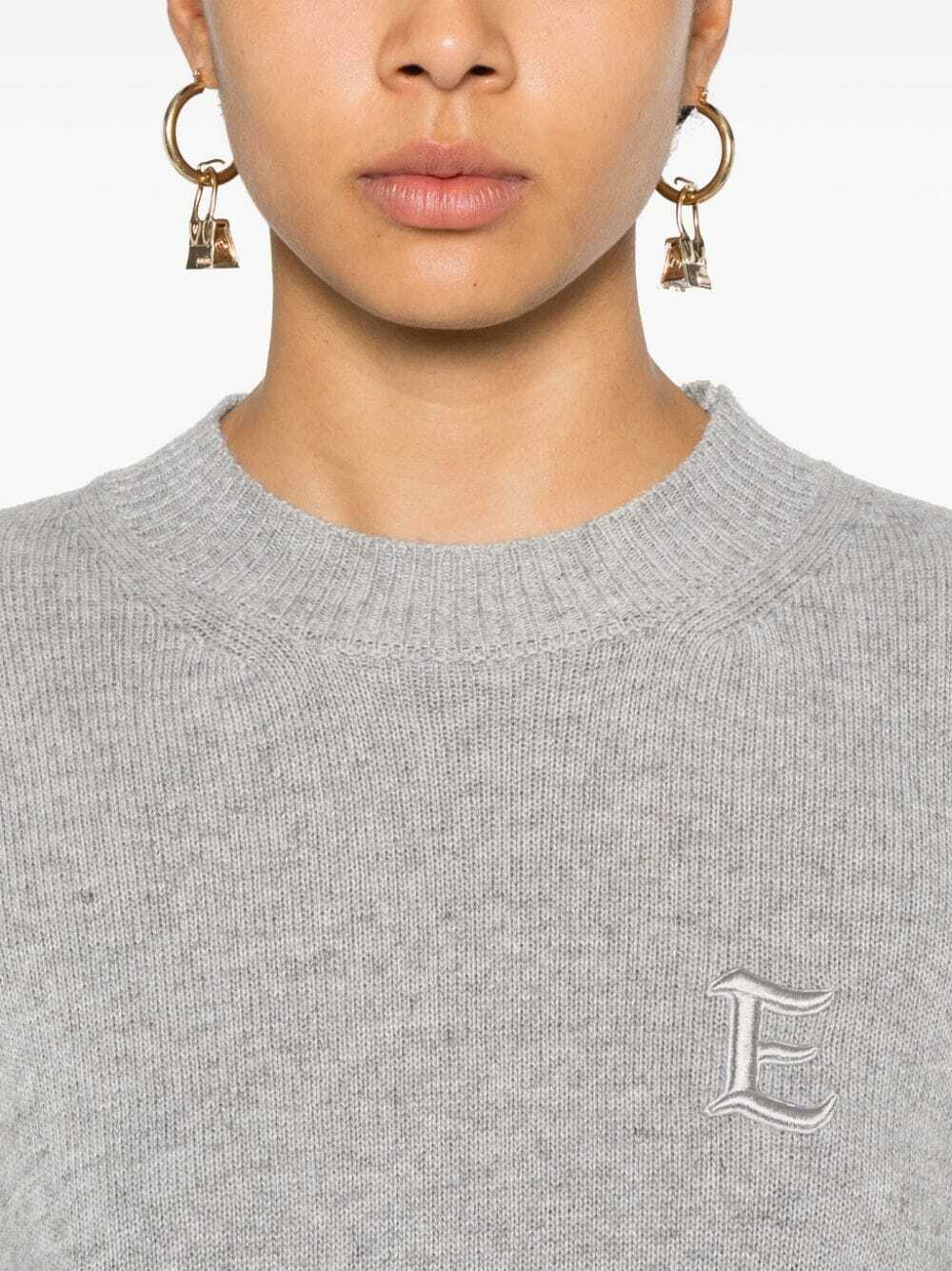 ERMANNO - Wool Blend Crewneck Sweater