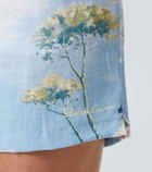 Ralph Lauren Purple Label Amalfi printed linen swim trunks