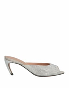 The Attico Womens Sandals in Silver