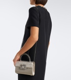 Roger Vivier Envelope embellished satin top-handle bag
