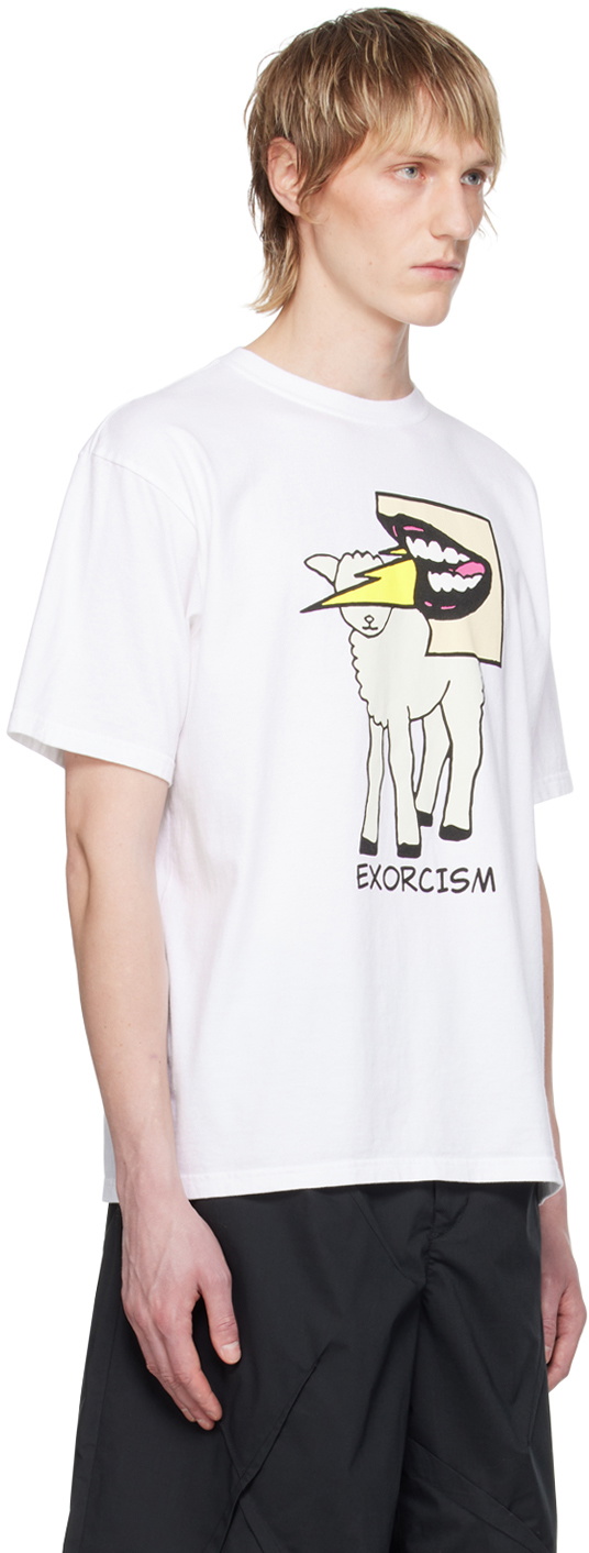 UNDERCOVER White Graphic T-Shirt Undercover
