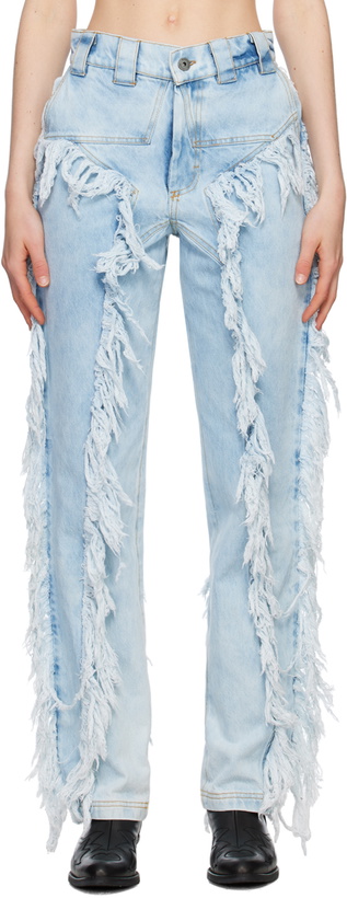 Photo: BARRAGÁN SSENSE Exclusive Blue Lil Star Jeans