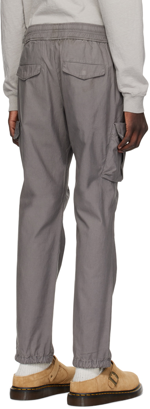 John Elliott Gray Relaxed Fit Cargo Pants