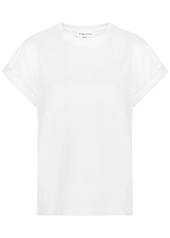 Photo: Victoria Beckham Tilly Cotton T-shirt White