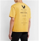 Reese Cooper® - Printed Cotton-Jersey T-Shirt - Yellow