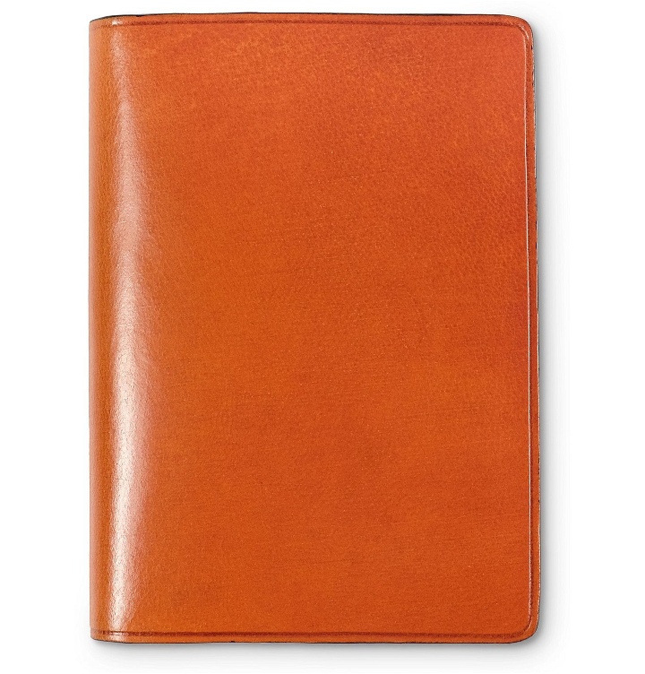 Photo: Il Bussetto - Polished-Leather Bifold Cardholder - Orange
