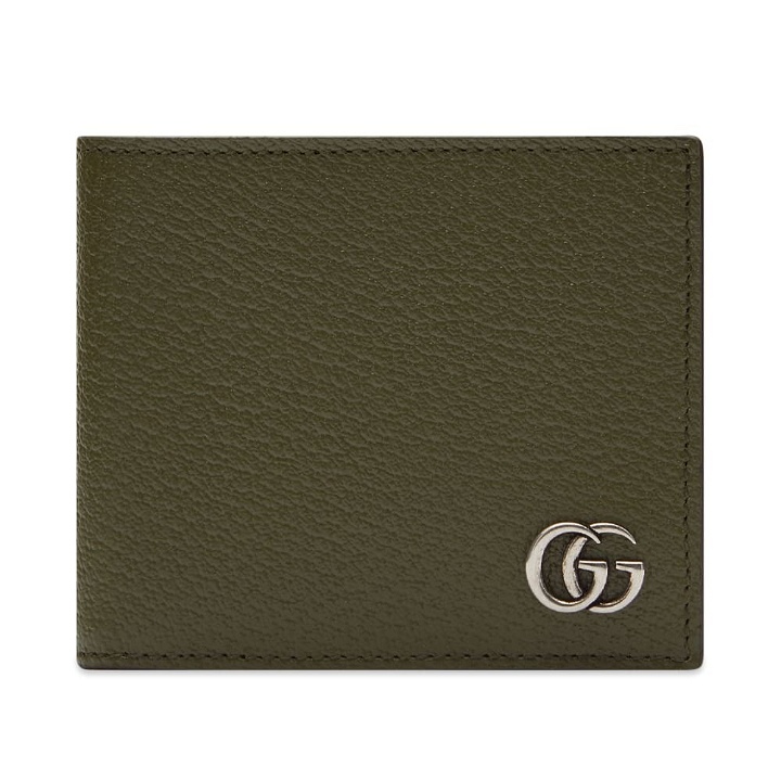 Photo: Gucci Men's GG Logo Wallet in Brown