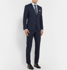 Hugo Boss - Navy Reymond/Wenten Slim-Fit Checked Virgin Wool Suit - Navy
