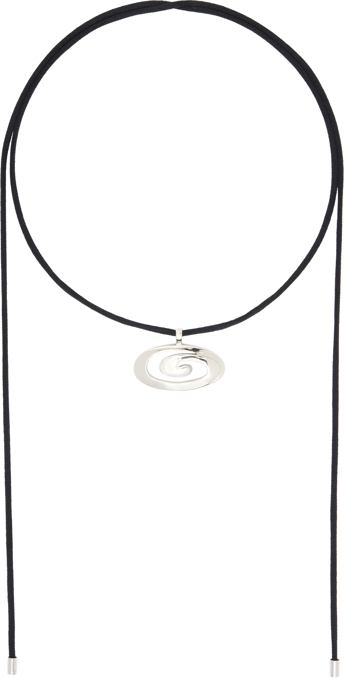 Mondo Mondo Black Infinity Pendant Necklace