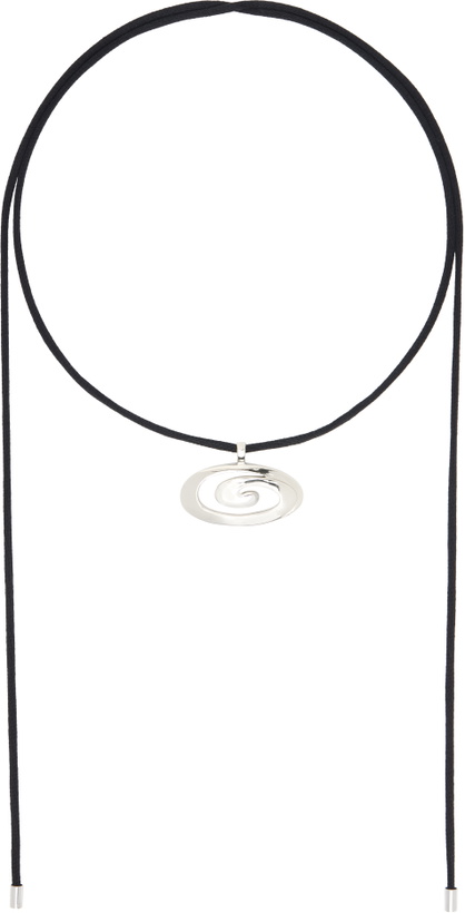 Photo: Mondo Mondo Black Infinity Pendant Necklace