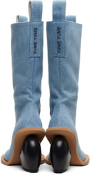YUME YUME Blue Love Tall Boots