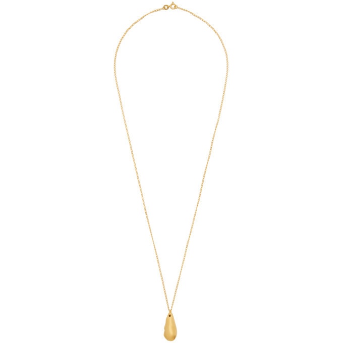 Photo: Dear Letterman Gold Damaat Pendant Necklace