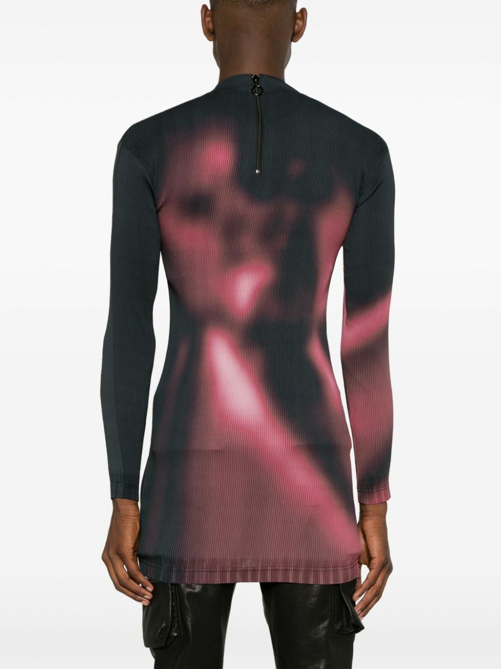 EYTYS Black Rhye Photograph-Print Dress
