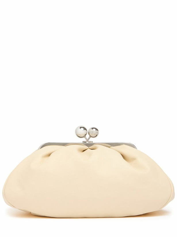 Photo: WEEKEND MAX MARA Cubico Leather Clutch