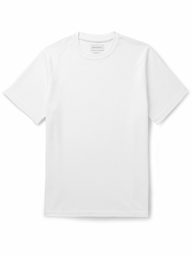 Photo: Oliver Spencer - Tavistock Organic Cotton-Jersey T-Shirt - White