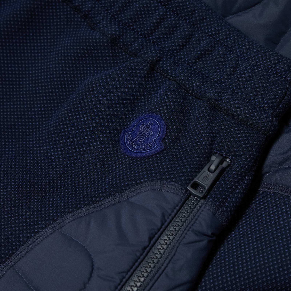 Moncler Genius x Salehe Bembury Quilted Trousers in Navy