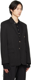 Hyein Seo Black Knot Blazer