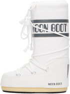 Moon Boot White Icon Nylon Boots