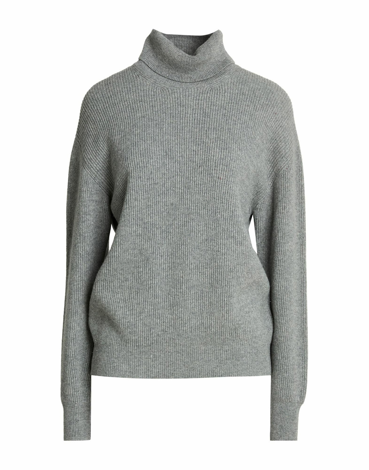 Peserico Womens Turtleneck in Grey