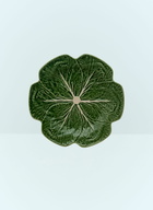Bordallo Pinheiro Set Of Four Couve Dinner Plates