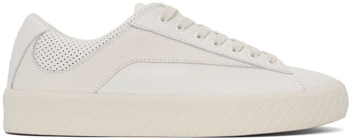 Photo: BY FAR White Leather Rodina Sneakers