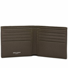 Saint Laurent Men's Billfold Wallet in Khaki