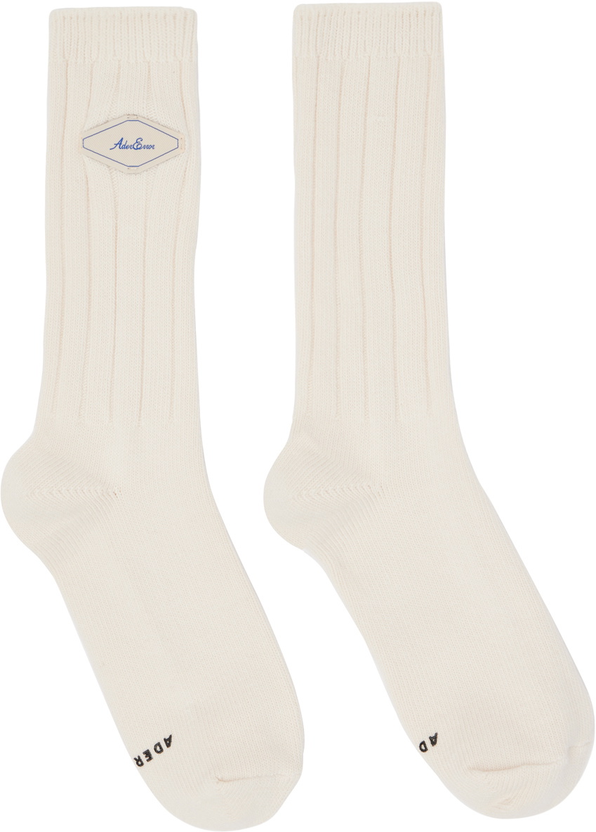Photo: ADER error Off-White Fluic Label Socks