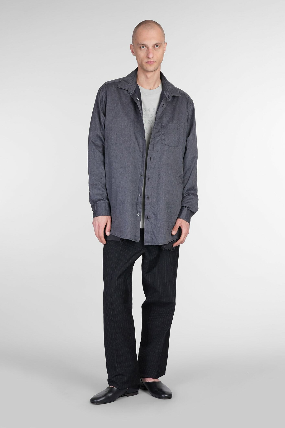 Maison Margiela Casual Jacket In Multicolor Wool Maison Margiela