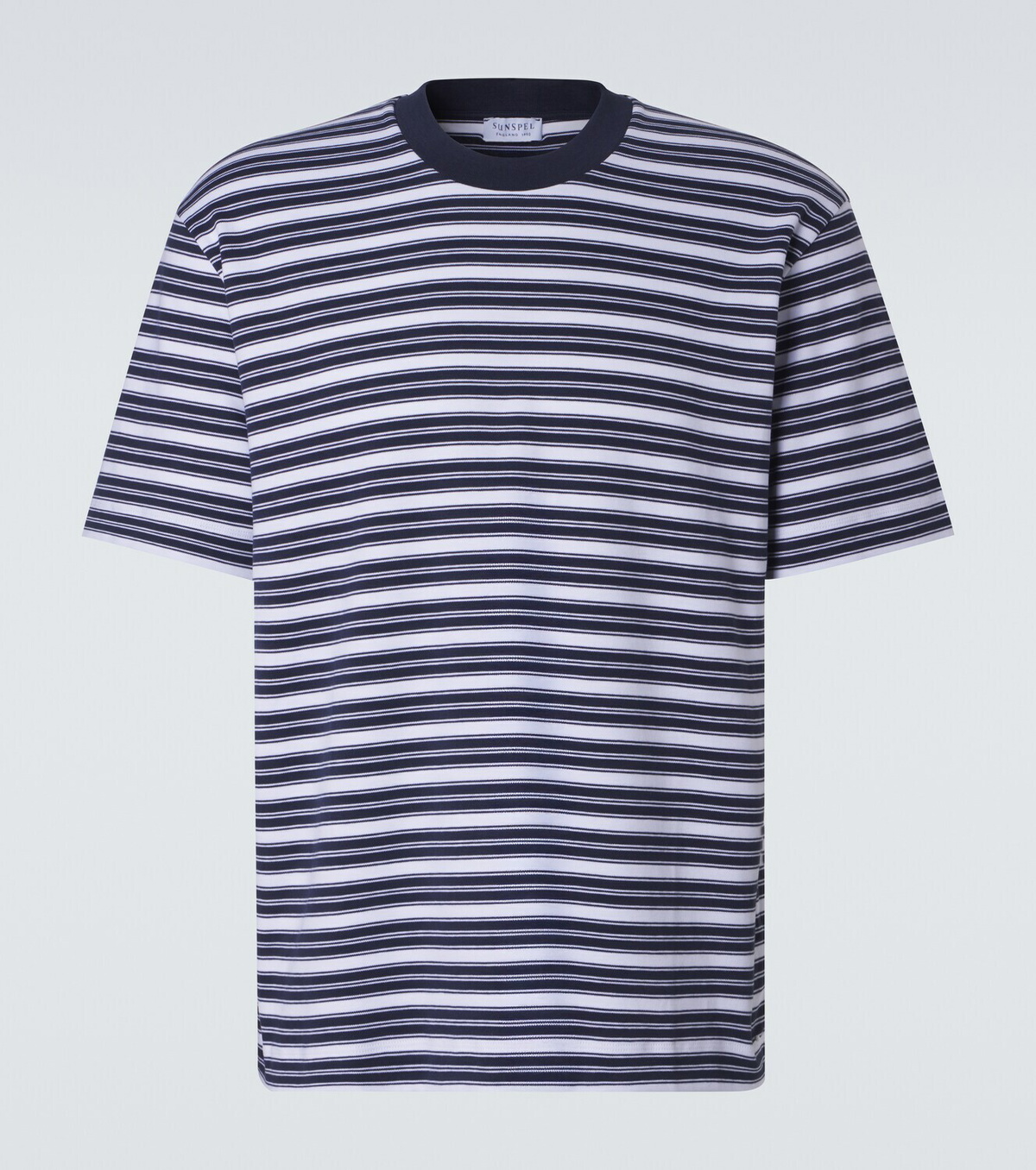Sunspel Striped cotton jersey T-shirt