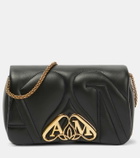 Alexander McQueen Seal Mini leather shoulder bag