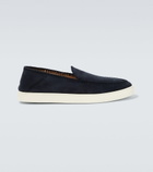 Giorgio Armani - Divo suede slip-on